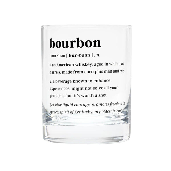 Bourbon Rocks Glass