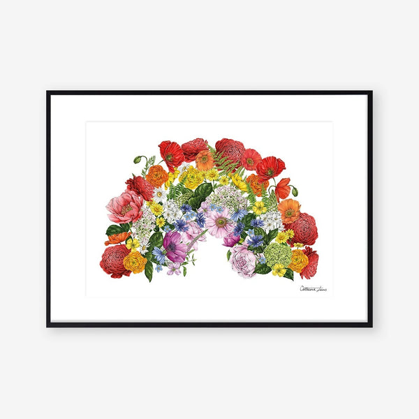 Botanical Rainbow Art Print