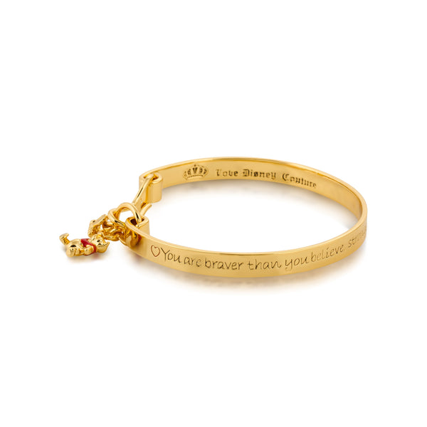 Winnie the Pooh Bangle - 'You are braver than you believe, stronger than you seem, smarter than you think'
