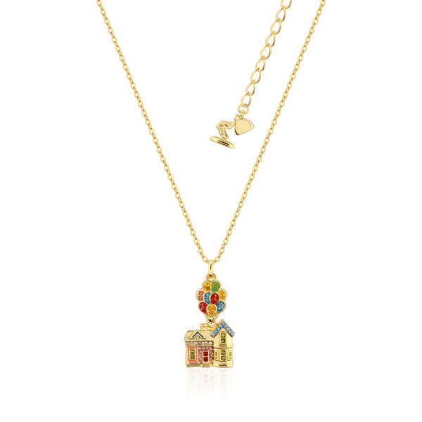 Up Crystal House Necklace