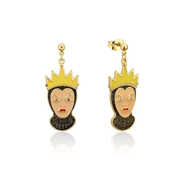 Evil Queen Crystal Drop Earrings