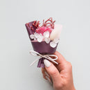 Dark Purple Mini Floral Bouquet Box