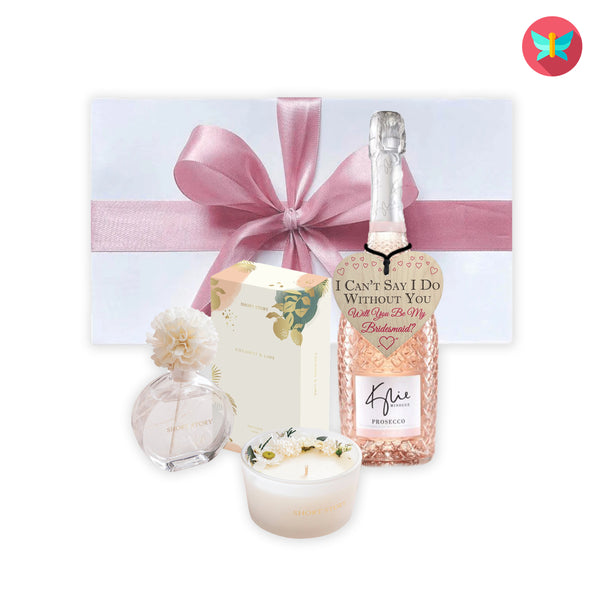 Whimsical Will you be my Bridesmaid Hamper