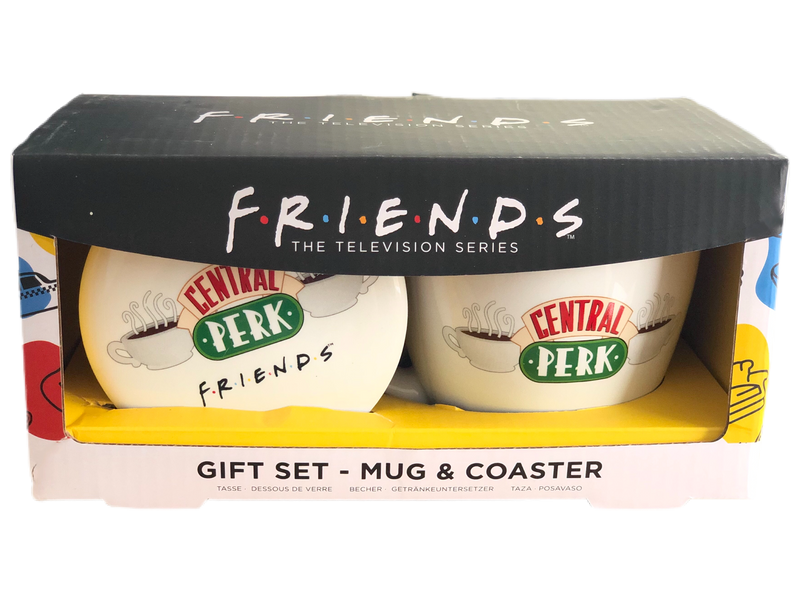 Friends TV Show Wonderland Central Perk Mug and Coaster Gift Set