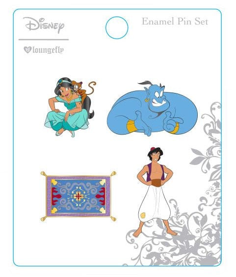 Aladdin - Enamel Pin 4-Pack