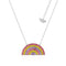 Streets Rainbow Paddle Pop Crystal Necklace