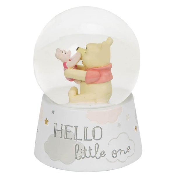 Pooh & Piglet 'Hello Little One' Snow Globe