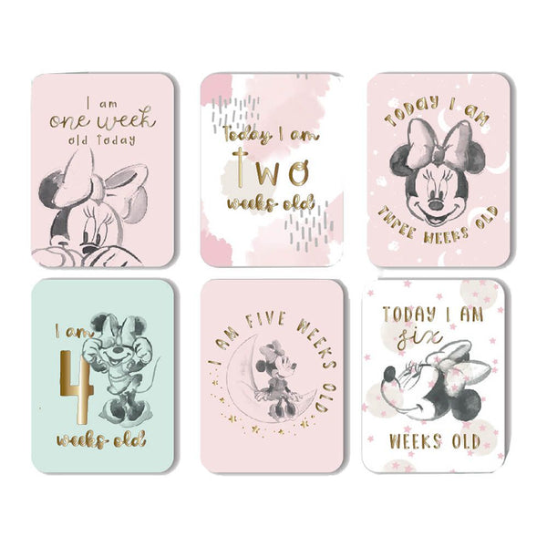 Minnie Mouse Set of 24 Milestone Cards