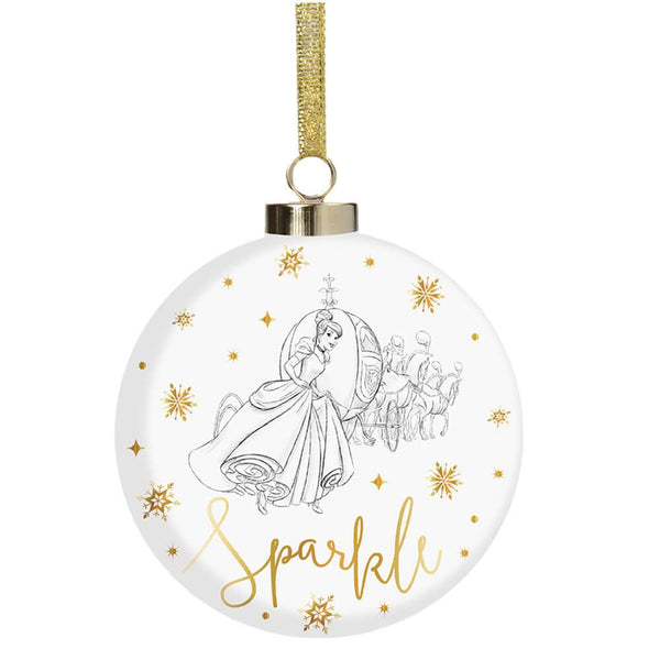 Cinderella Sparkle Christmas Bauble