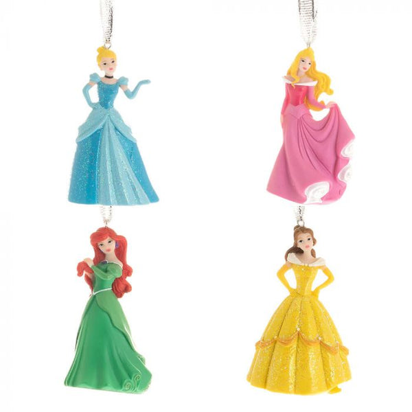Christmas Hanging Ornaments Princesses (Set Of 4)