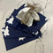 Christmas Cotton Navy Napkin Pack of 4